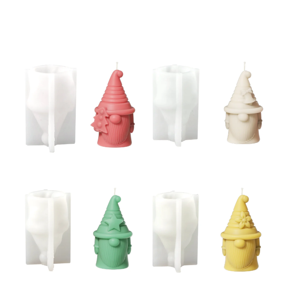 Boowan Nicole: Christmas Hat-tastic Gnome Squad Candle Collection