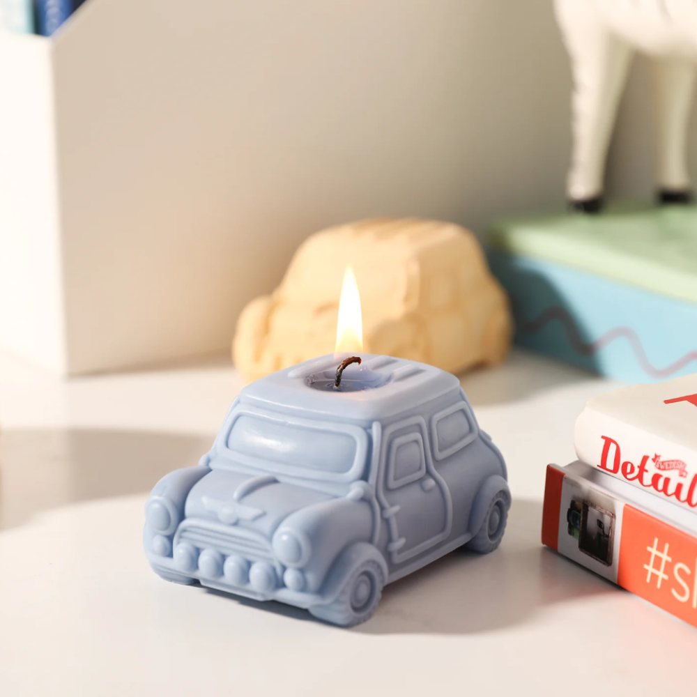 Boowan Nicole: Retro-styled Car-Shaped Candle Silicone Mould
