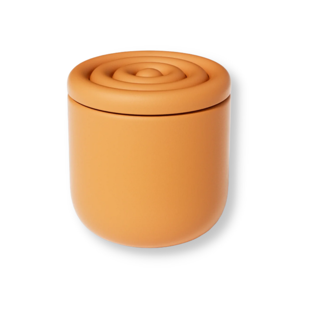 Boowan Nicole: Round Ripple Candle Jar Silicone Mould