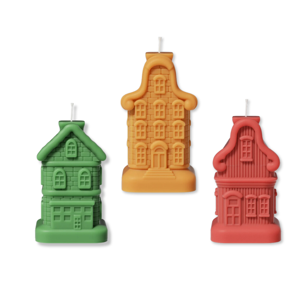Boowan Nicole: Sweet Dwelling Home Candle Collection Silicone Mould