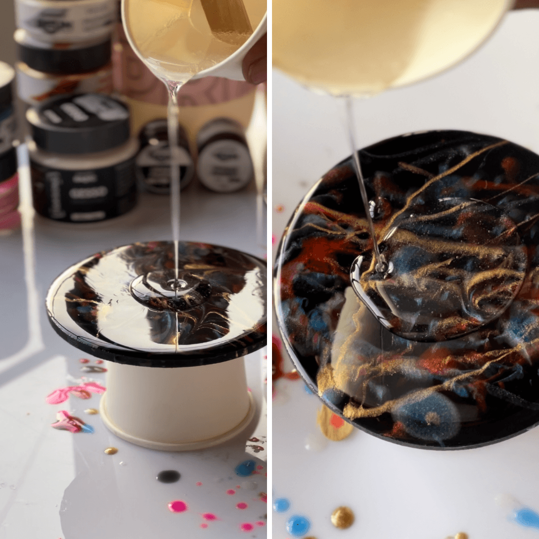 Cosmic Dreams Resin Coasters Kit - Day 1 - BohriAli.com