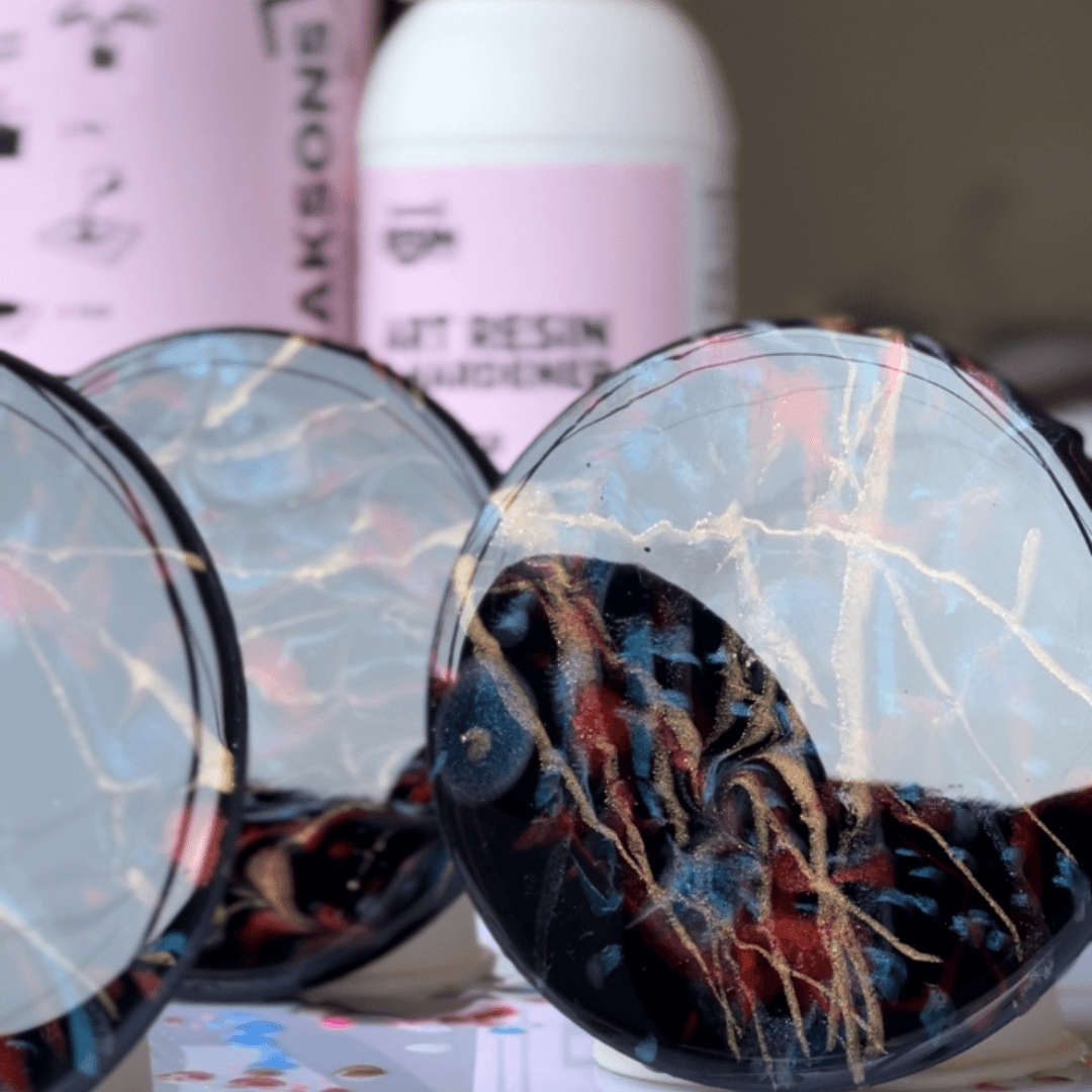 Cosmic Dreams Resin Coasters Kit - Day 1 - BohriAli.com