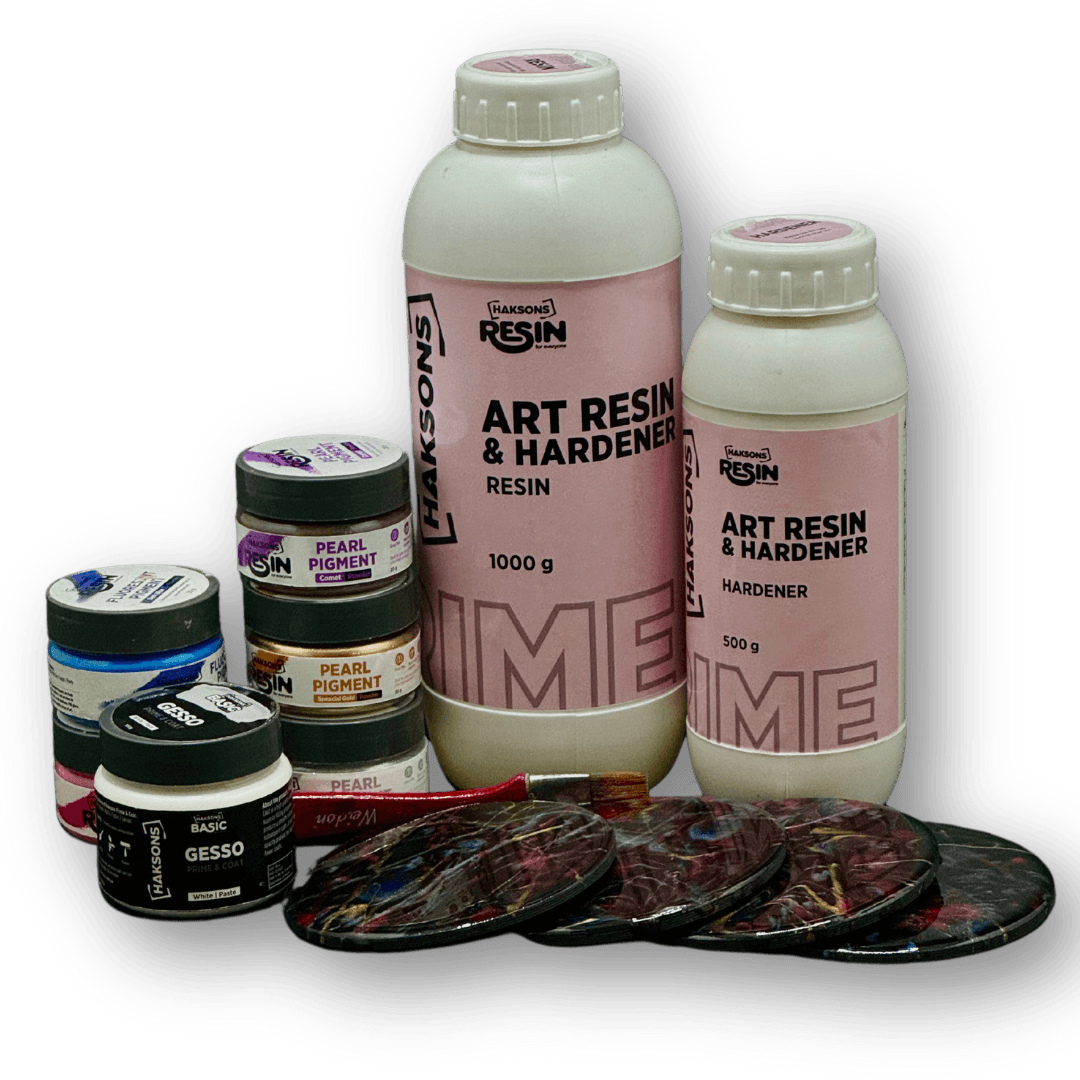 Cosmic Dreams Resin Coasters Kit - Day 1 - BohriAli.com