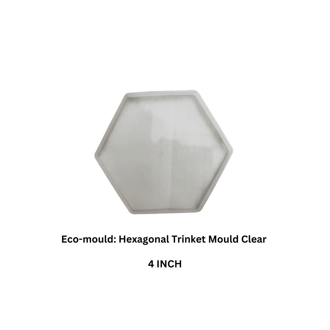 Eco-mould: Hexagonal Mould (Coaster Mould) - BohriAli.com