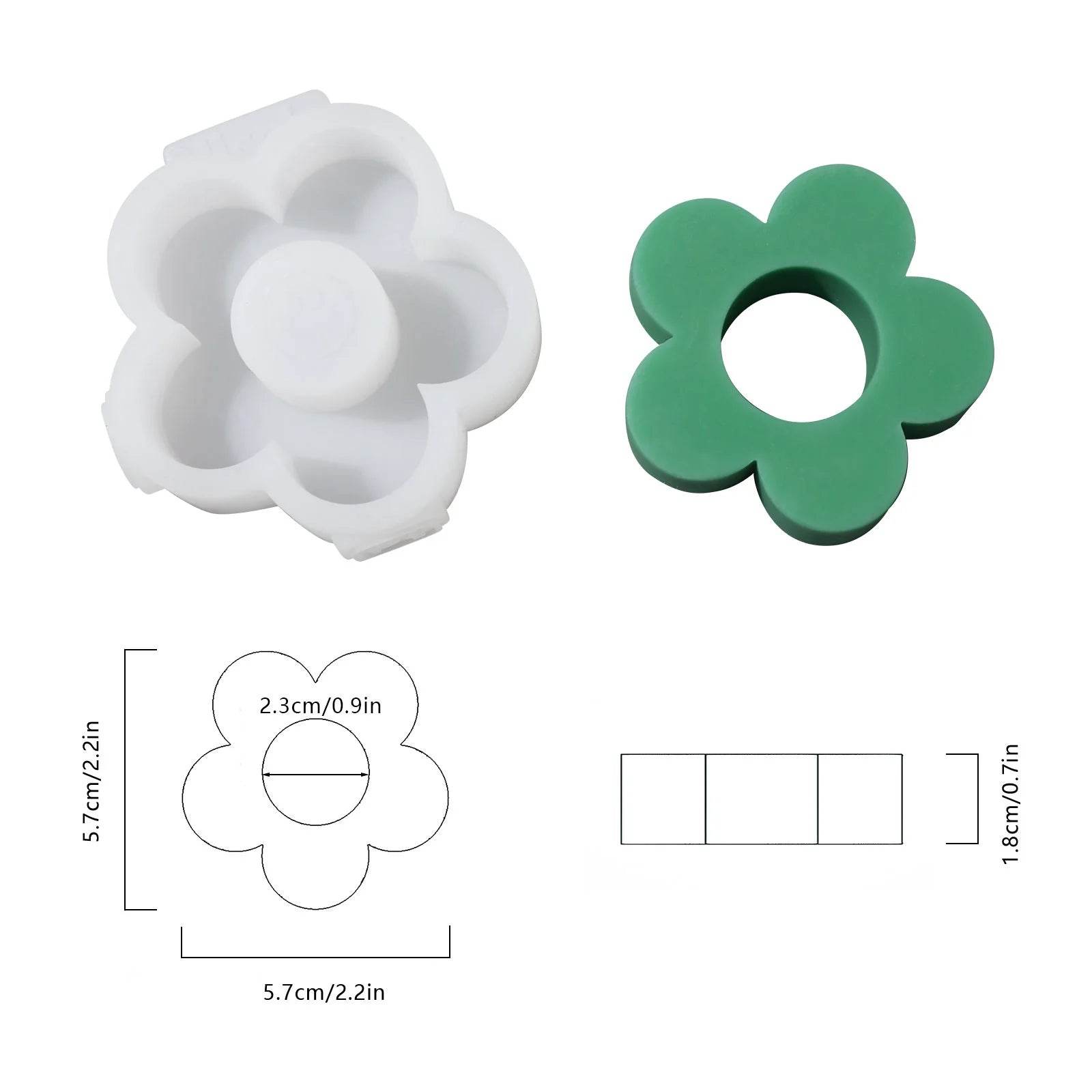 Boowan Nicole: 2.2 cm Building Blocks Stackable Candle Silicone Mold - BohriAli.com