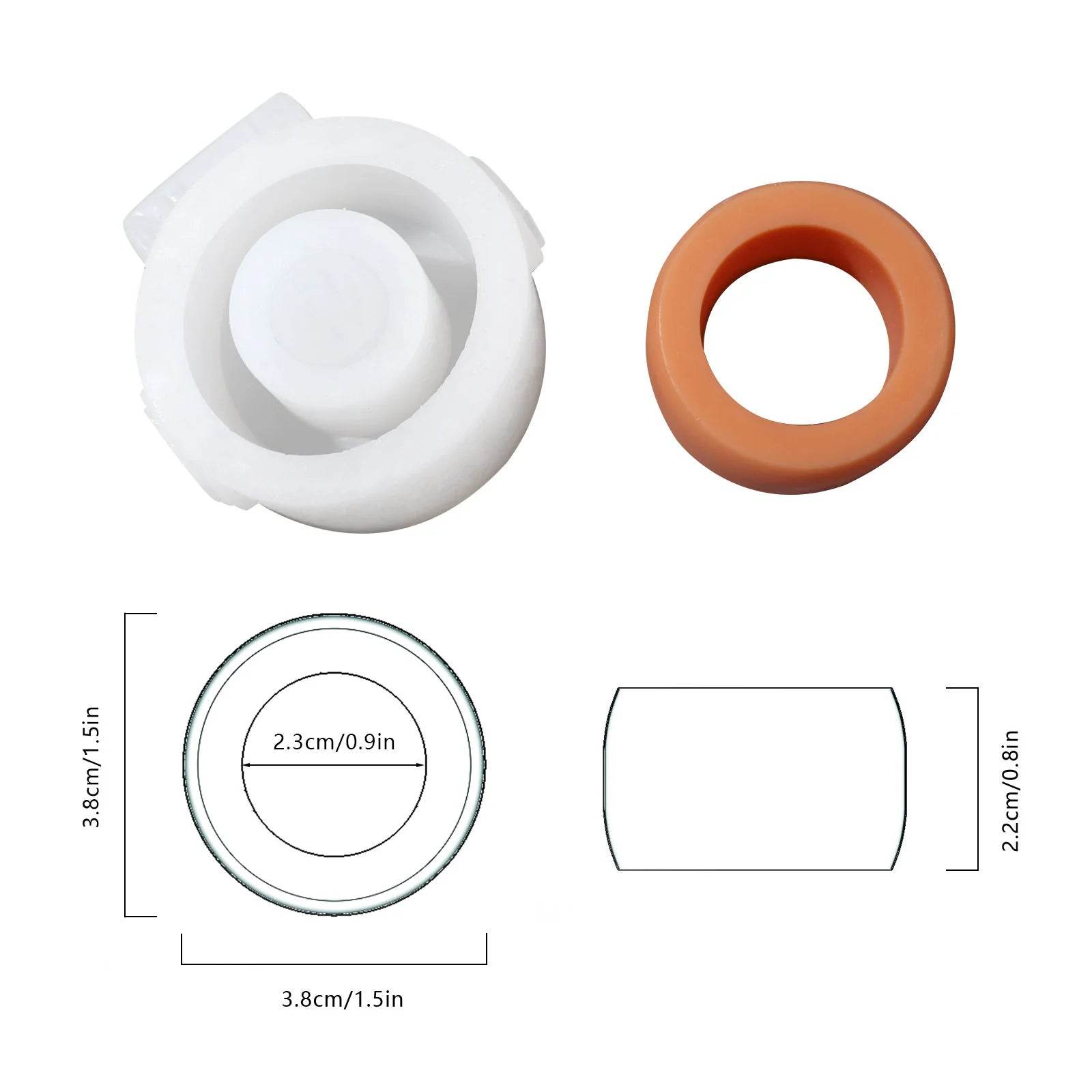 Boowan Nicole: 2.2 cm Building Blocks Stackable Candle Silicone Mold - BohriAli.com