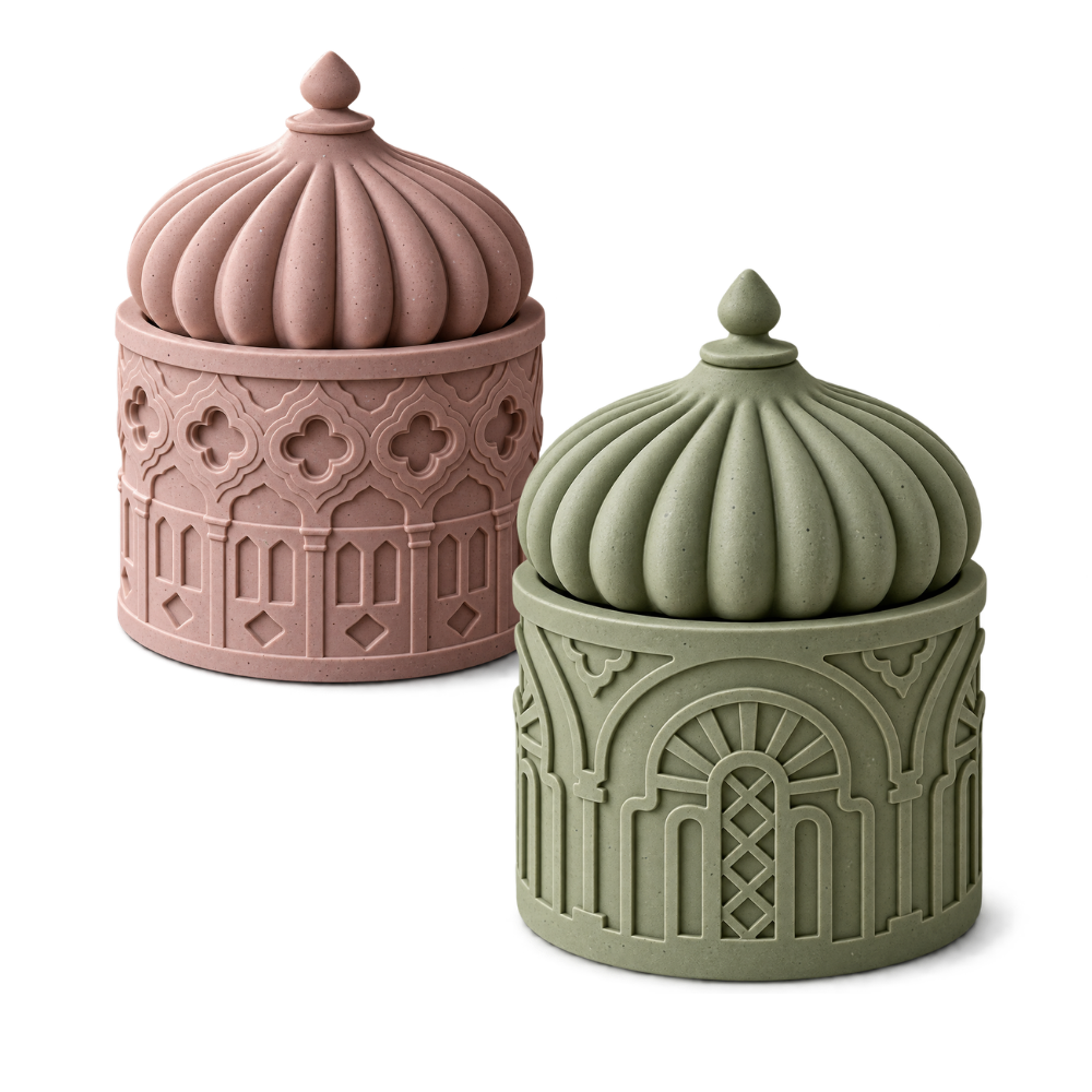 Mughal Dome Jar Silicone Mould | For Concrete | Jesmonite®️