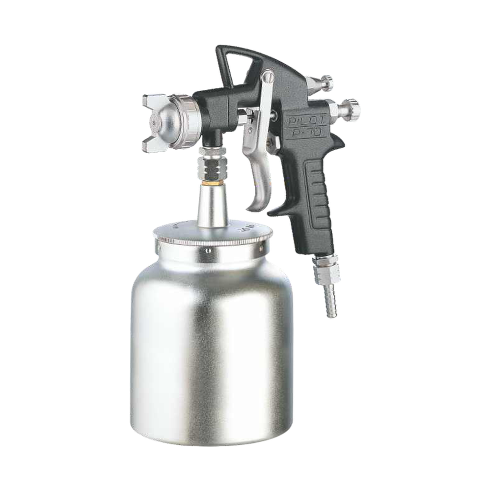 Pilot P-70 Spray Gun with 1 L Bottom Feed Cup