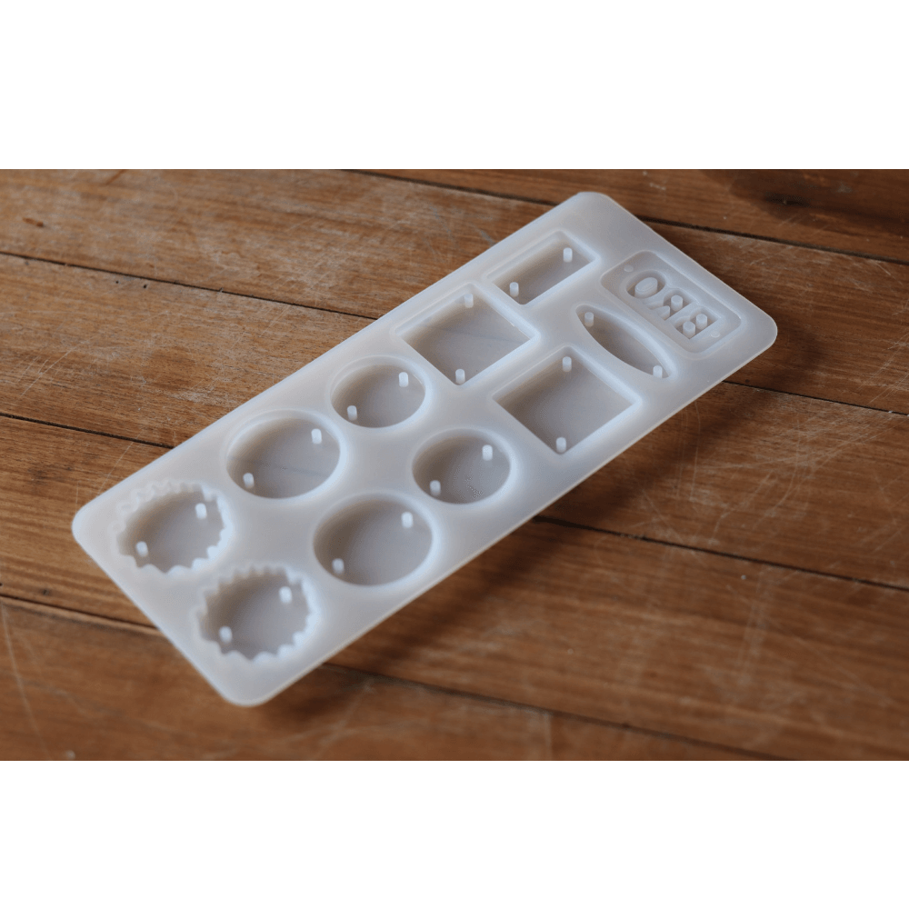 Eco-Mould: 11 Shapes Raakhi Silicone Mould - BohriAli.com