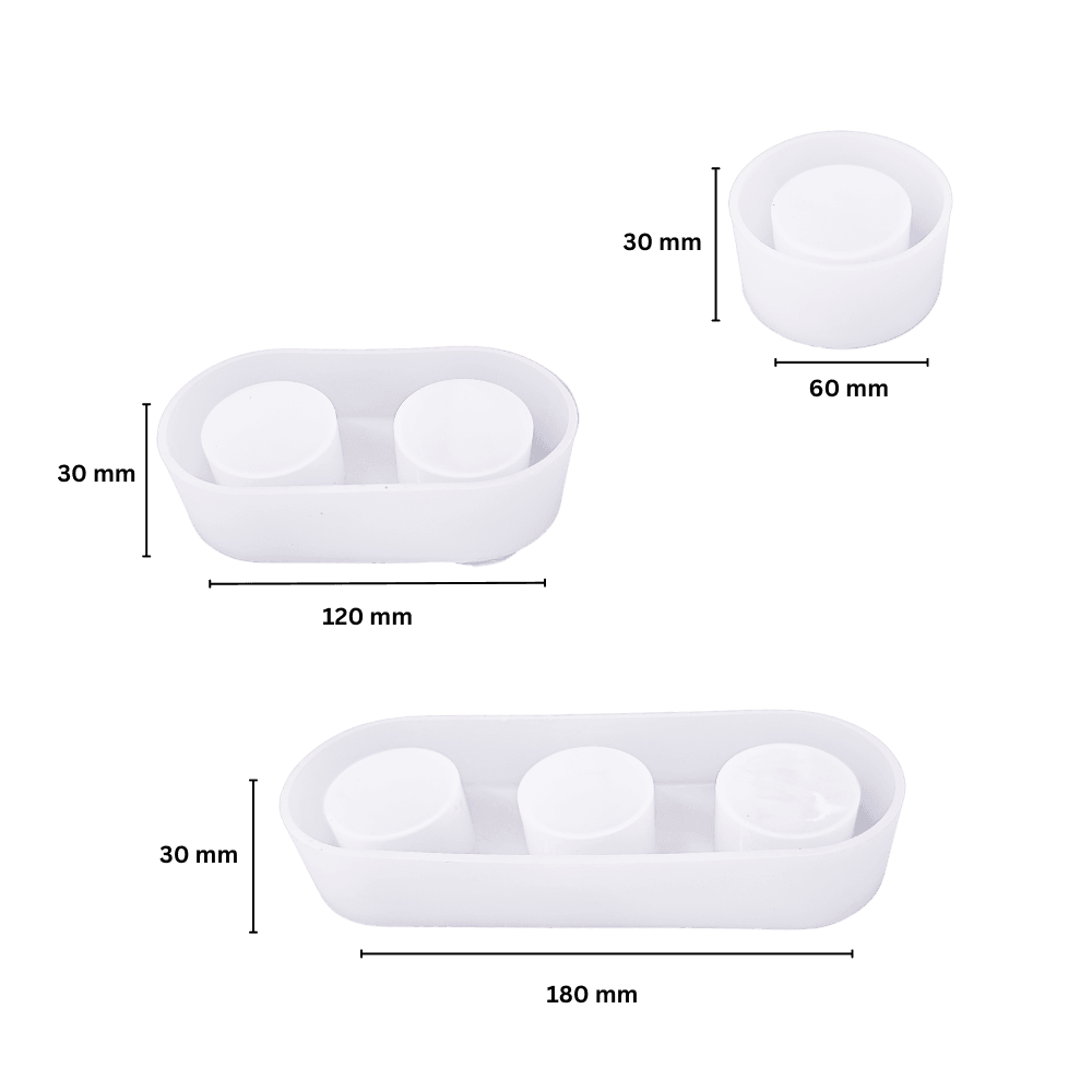 Eco-Mould: Tealight Silicone Mould - BohriAli.com