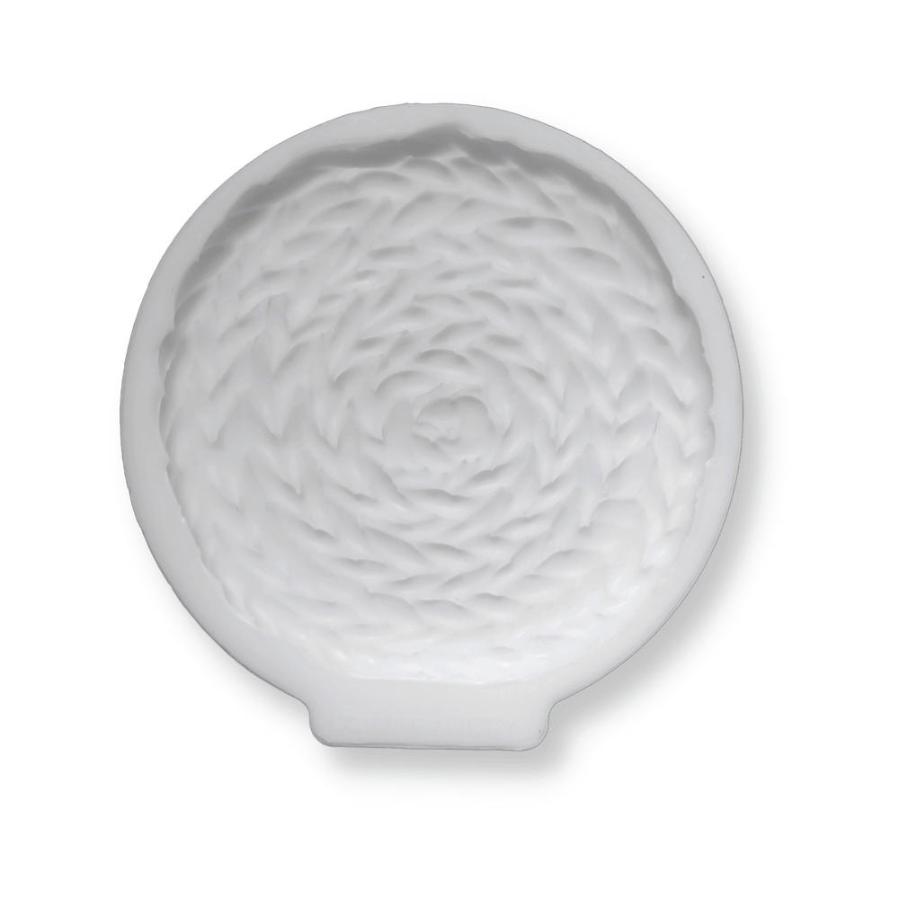 Braided Circle Trinket Tray Silicone Mould - BohriAli.com