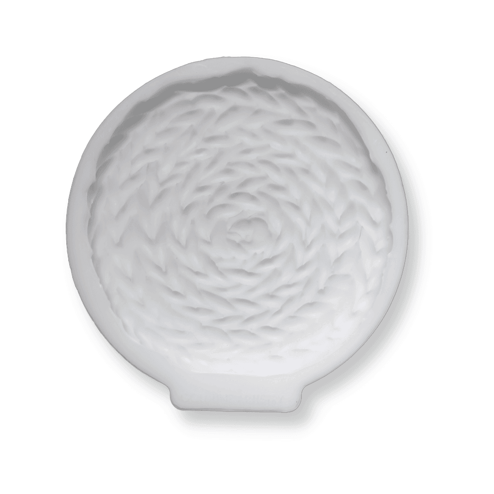 Braided Circle Trinket Tray Silicone Mould - BohriAli.com