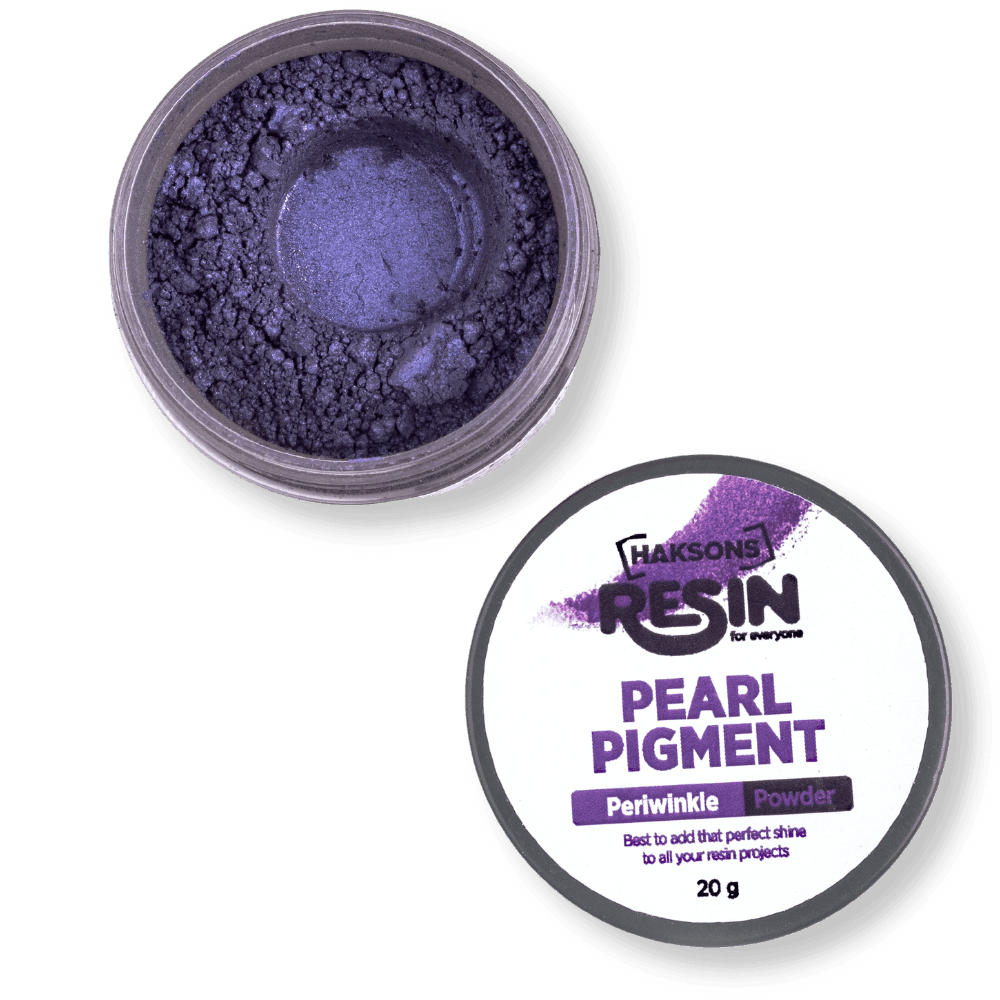 Classic Haksons Pearl Pigments (Mica Powders) - Pack of 12 colours | for Epoxy Resin - BohriAli.com
