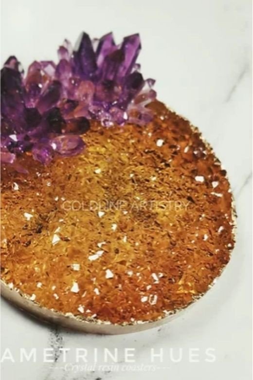 Crystal Coaster Silicone Mould - 9 cm - BohriAli.com