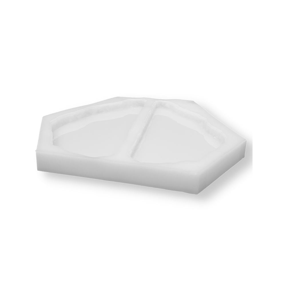 D7 - Agate 2-part handle Silicone mould - BohriAli.com