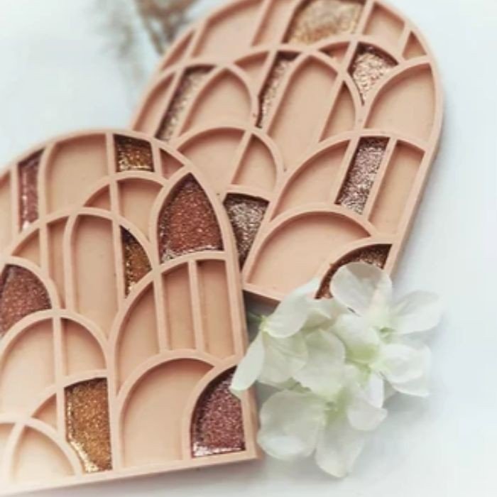 Deco Arch Coaster Silicone Mould - BohriAli.com