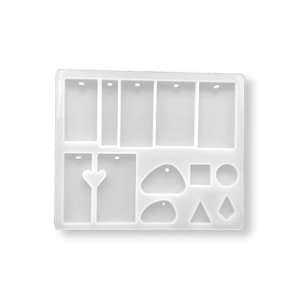 Eco-Mould: 13 Shapes Jewellery Silicone Mould - BohriAli.com