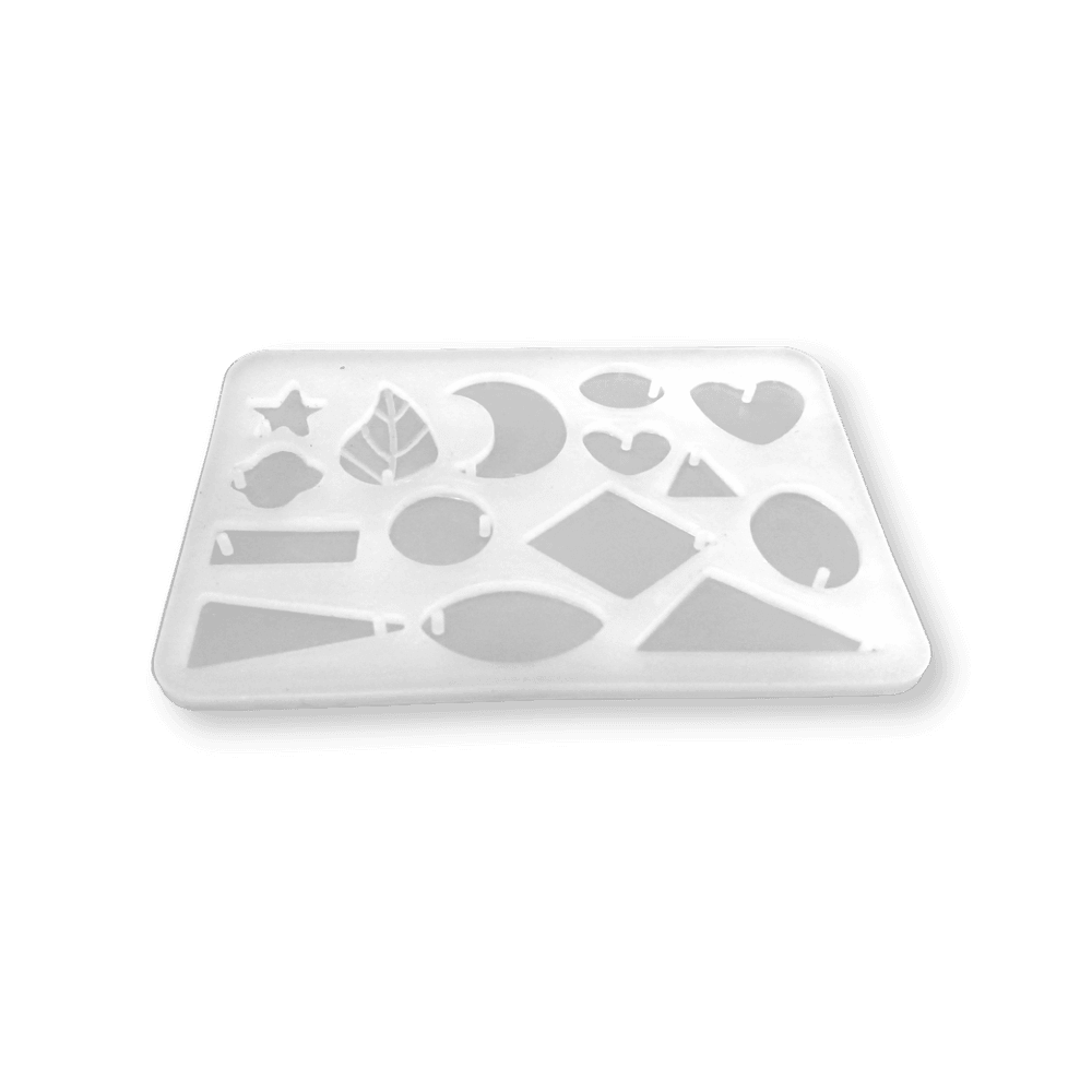 Eco-Mould: 15 Shapes Jewellery Silicone Mould - BohriAli.com