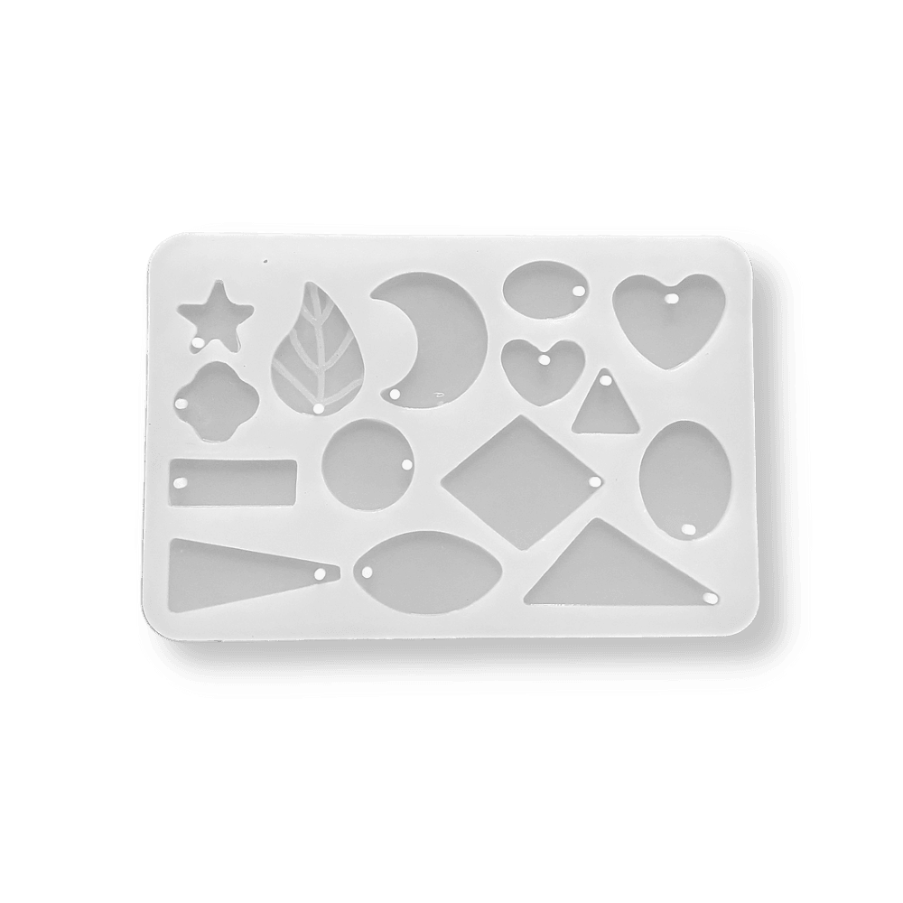 Eco-Mould: 15 Shapes Jewellery Silicone Mould - BohriAli.com