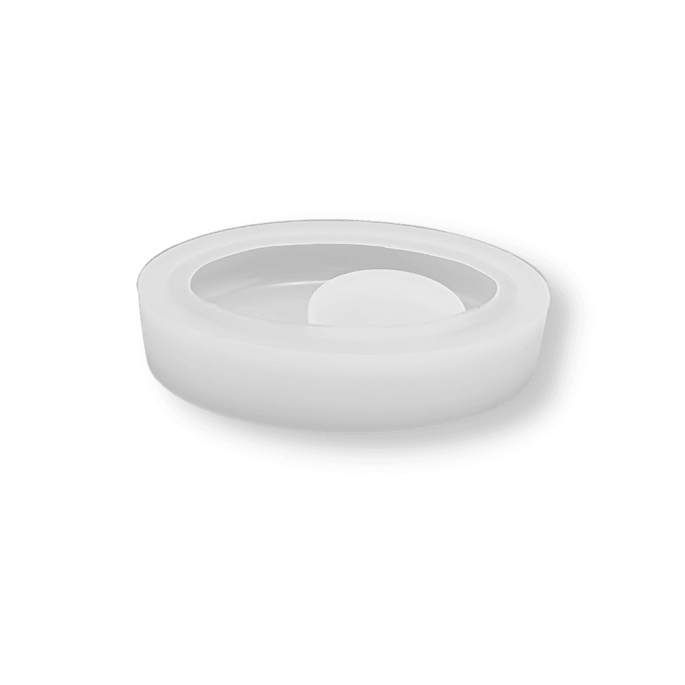 Eco-Mould: Pebble Shape Tealight Holder Silicone Mould - BohriAli.com