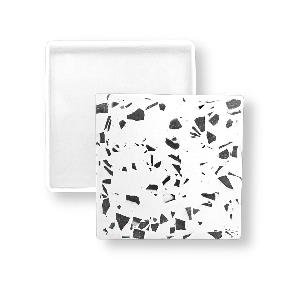 Eco-Mould: Square Coaster Small Silicone Mould - BohriAli.com