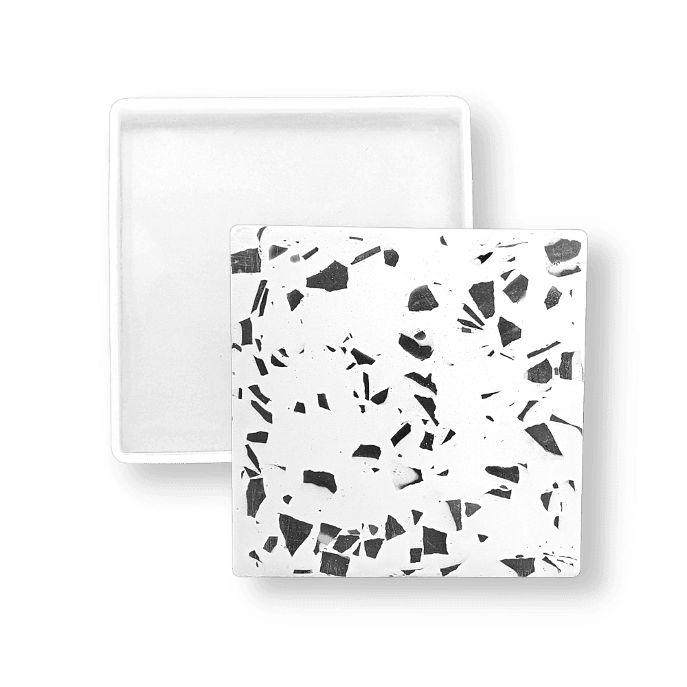 Eco-Mould: Square Coaster Small Silicone Mould - BohriAli.com