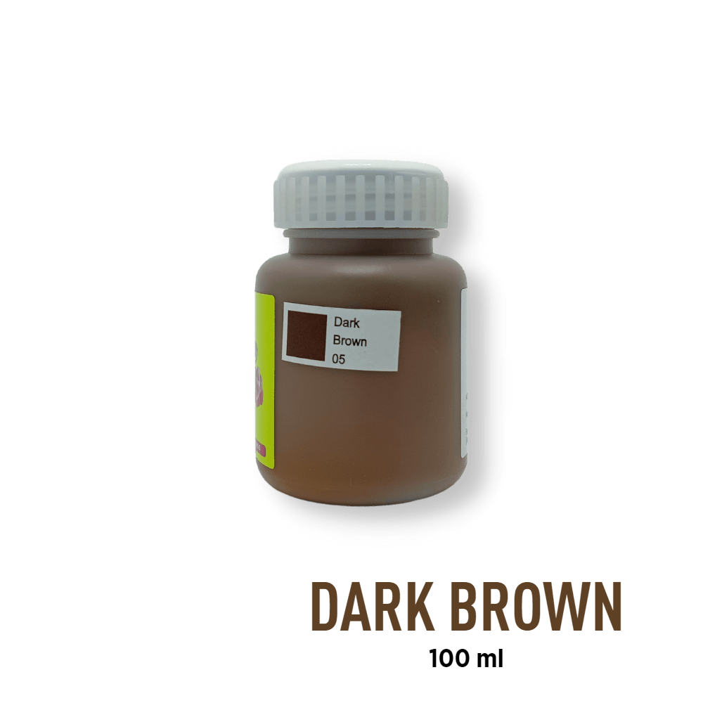 Fevicryl Acrylic Paint - Dark Brown (05) - BohriAli.com