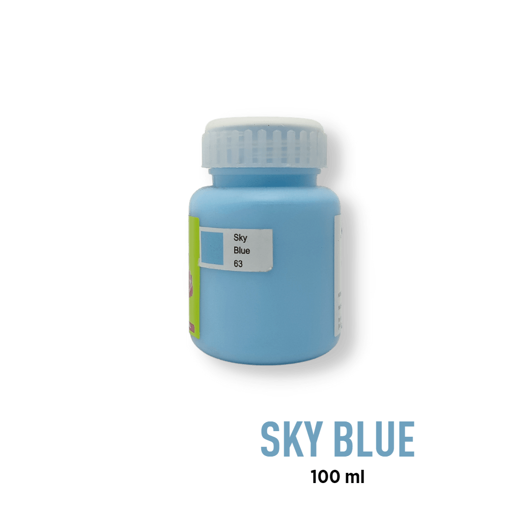 Fevicryl Acrylic Paint - Sky Blue (63) - BohriAli.com