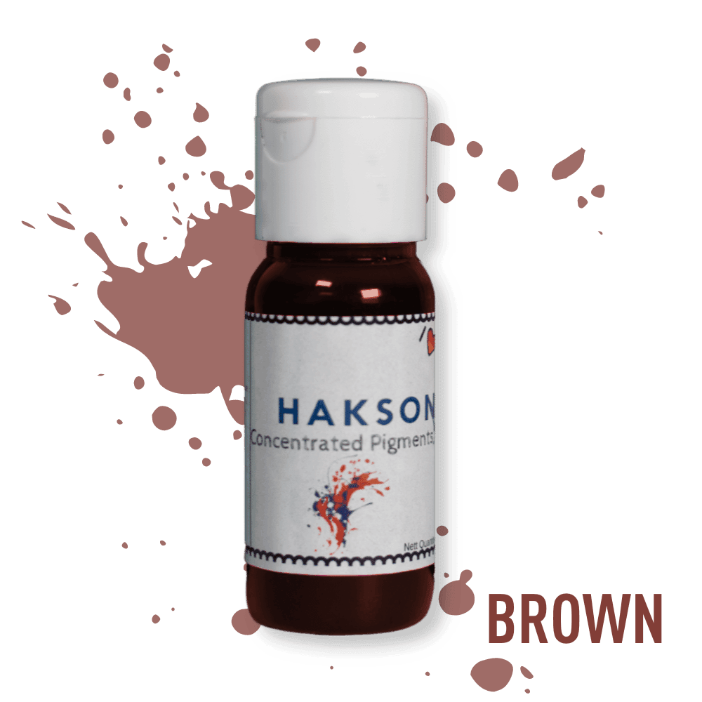 Haksons Concentrated (Translucent) Pigments - Brown - BohriAli.com
