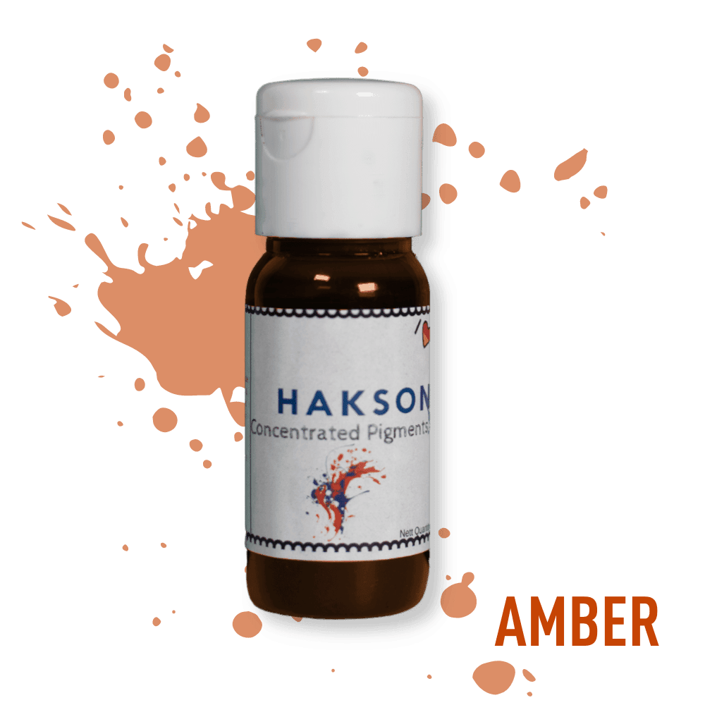 Haksons Concentrated (Translucent) Pigments for Epoxy Resin - Amber - BohriAli.com