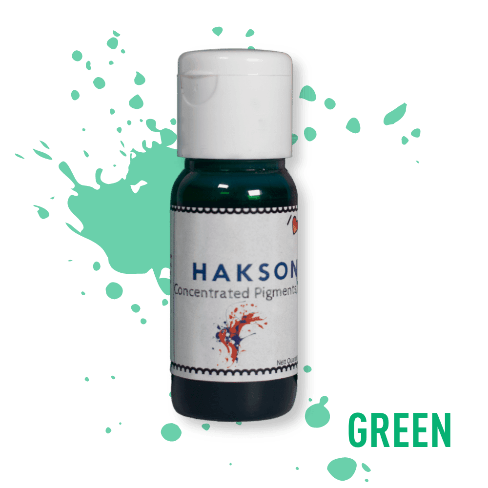 Haksons Concentrated (Translucent) Pigments for Epoxy Resin - Green - BohriAli.com