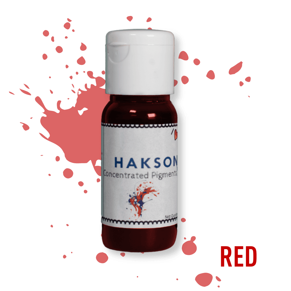 Haksons Concentrated (Translucent) Pigments for Epoxy Resin - Red - BohriAli.com