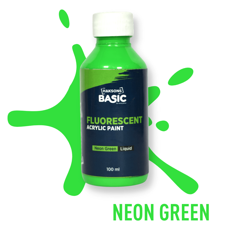 Haksons Fluorescent Paint - Neon Green - BohriAli.com