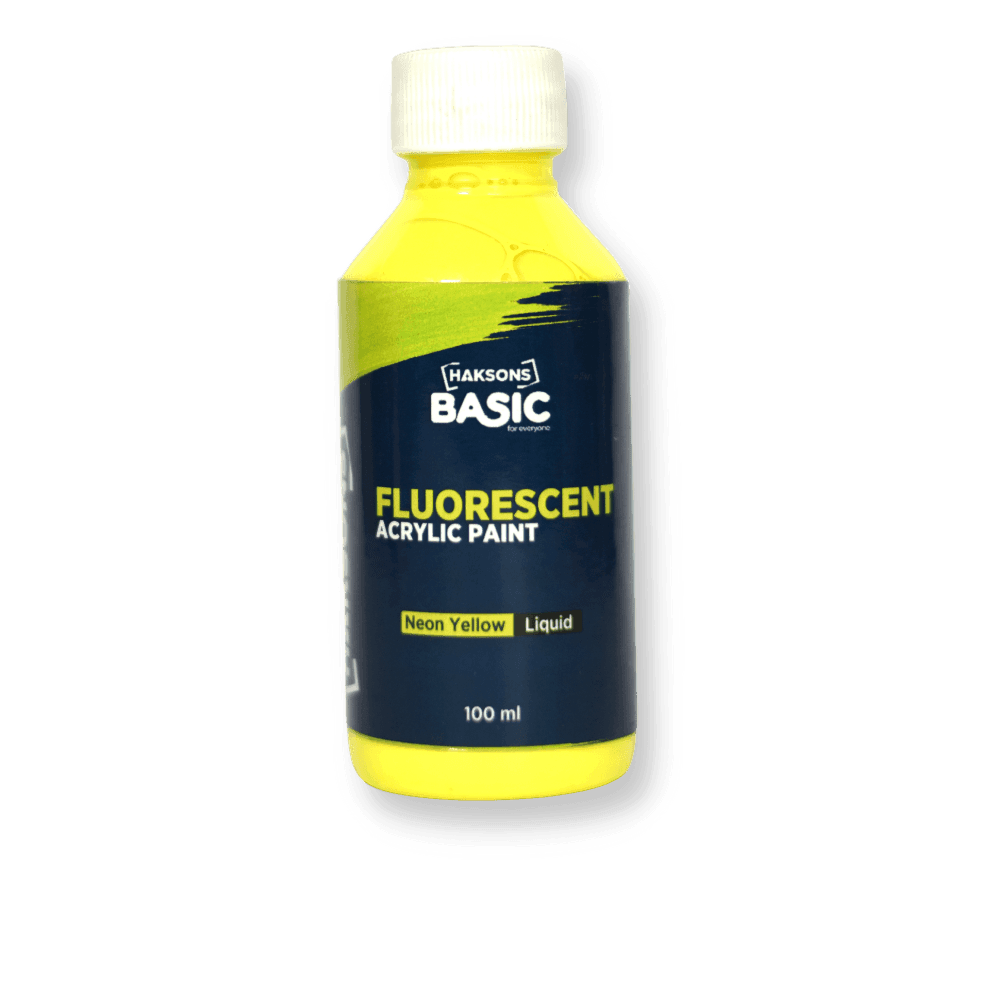 Haksons Fluorescent Paint - Neon Yellow - BohriAli.com