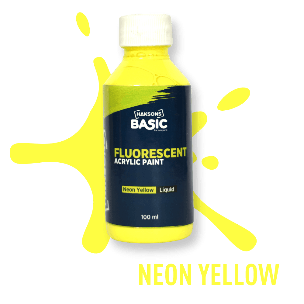 Haksons Fluorescent Paint - Pack of 6 - BohriAli.com