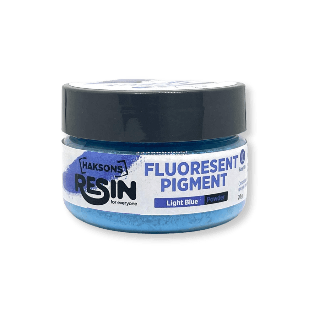 Haksons Fluorescent Pigments / Neon Powders - Light Blue - BohriAli.com
