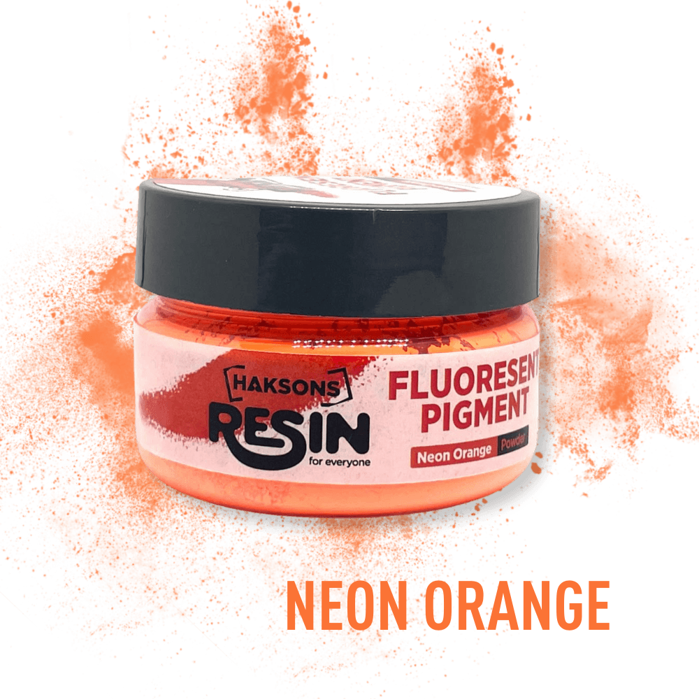 Haksons Fluorescent Pigments / Neon Powders - Neon Orange - BohriAli.com