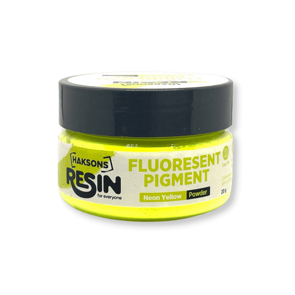 Haksons Fluorescent Pigments / Neon Powders - Neon Yellow - BohriAli.com