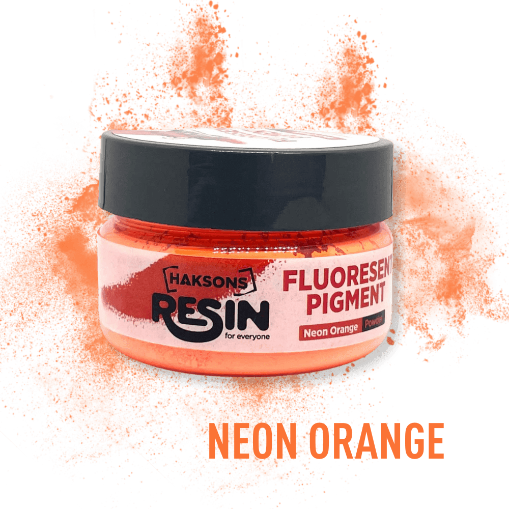Haksons Fluorescent Pigments / Neon Powders - Pack of 8 (Resin/Jesmonite/Concrete) - BohriAli.com