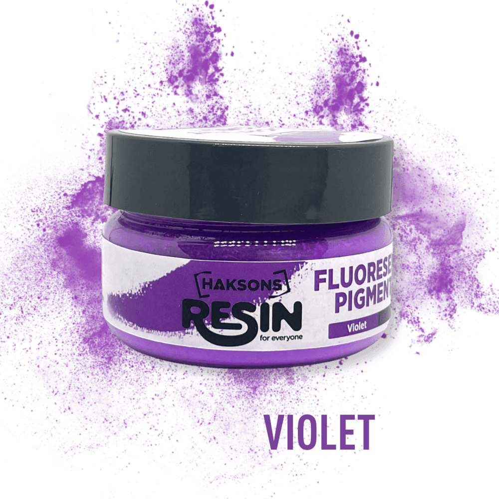 Haksons Fluorescent Pigments / Neon Powders - Pack of 8 (Resin/Jesmonite/Concrete) - BohriAli.com
