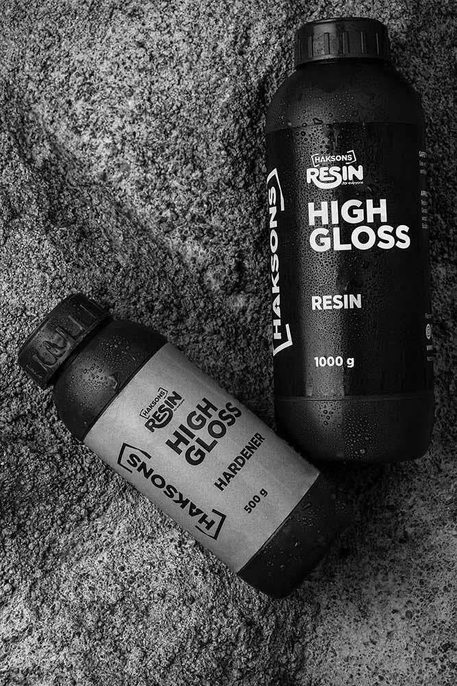 Haksons High Gloss Epoxy Resin & Hardener Coat (2:1) - BohriAli.com