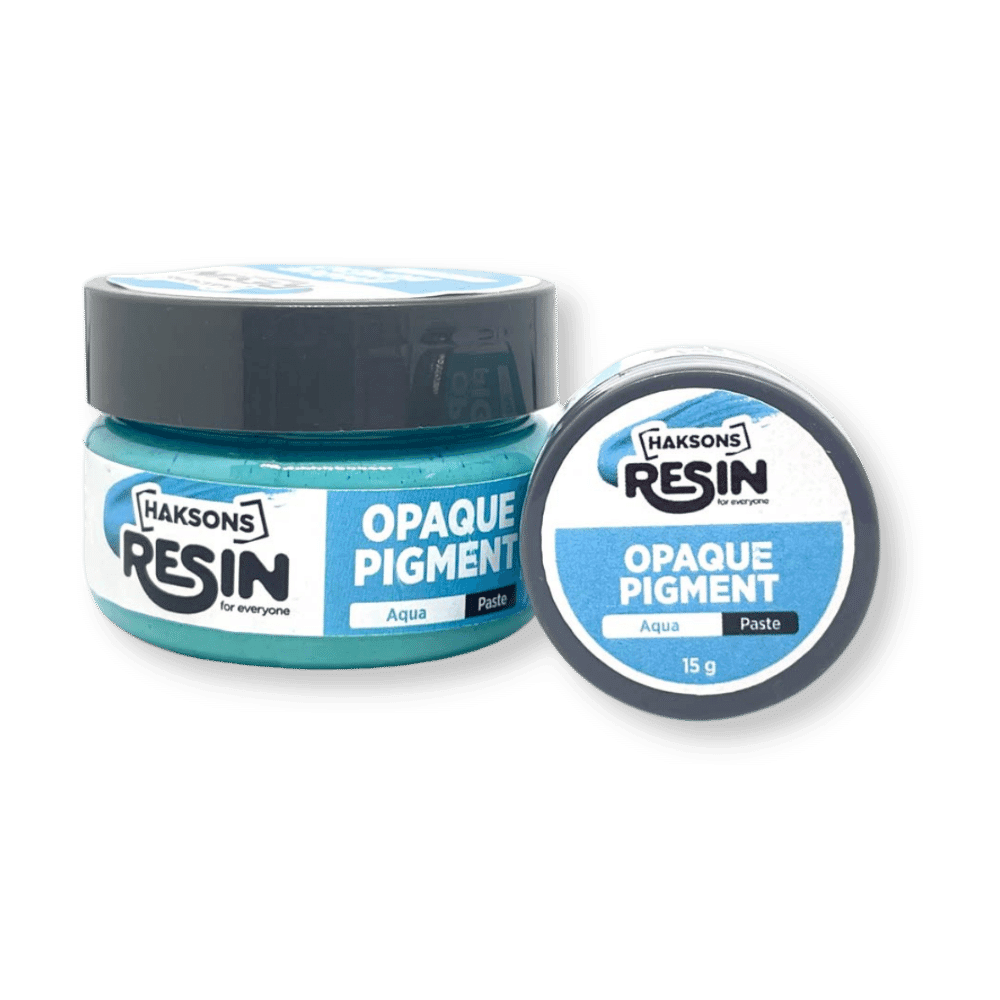 Haksons Opaque Pigment - Aqua | for Epoxy Resin - BohriAli.com