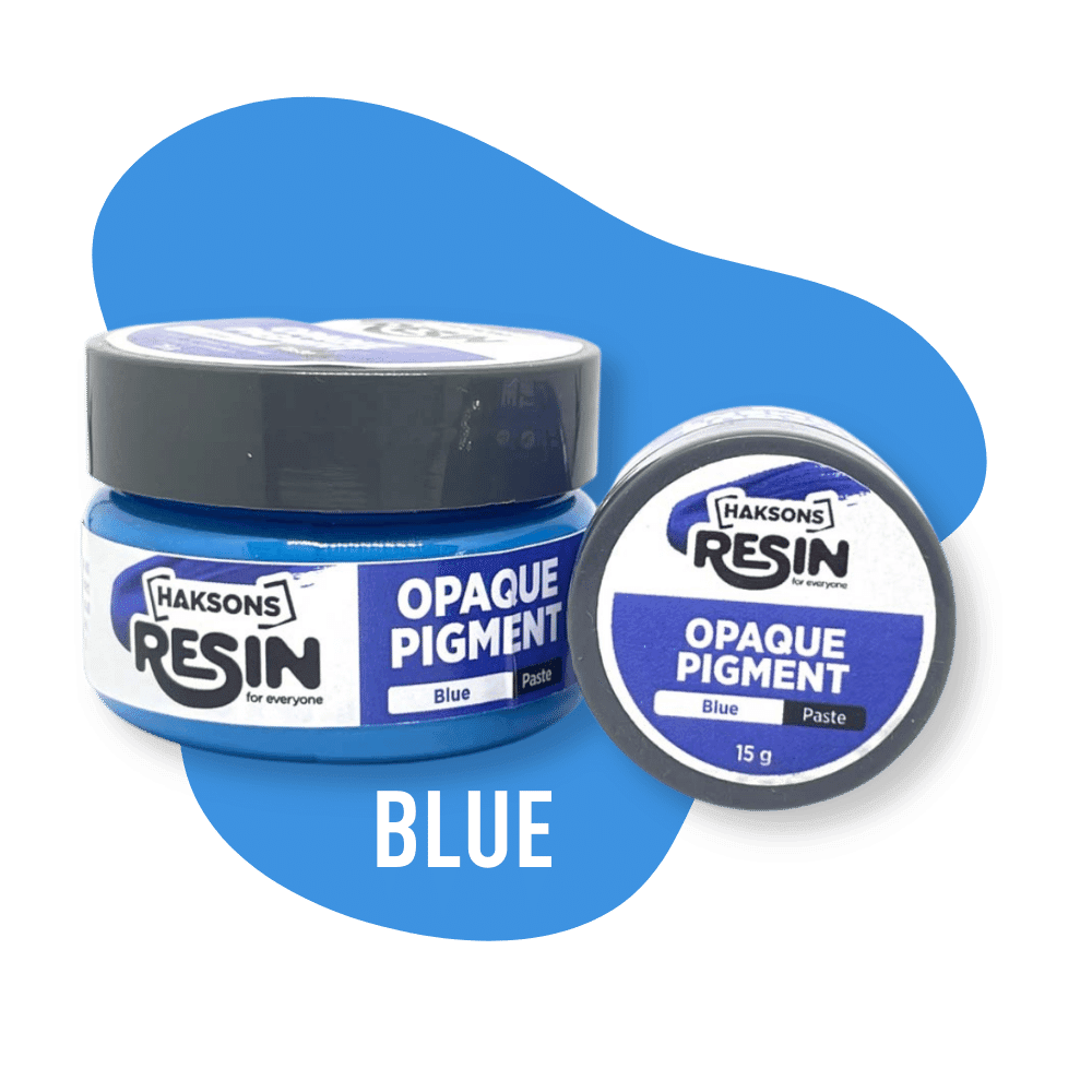 Haksons Opaque Pigment - Blue | for Epoxy Resin - BohriAli.com