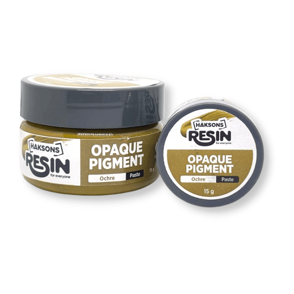 Haksons Opaque Pigment - Ochre | for Epoxy Resin - BohriAli.com