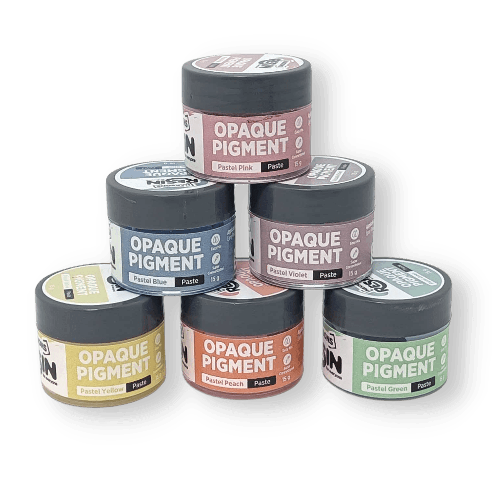 Haksons Opaque Pigment - Pastel Pack of 6 | for Epoxy Resin - BohriAli.com