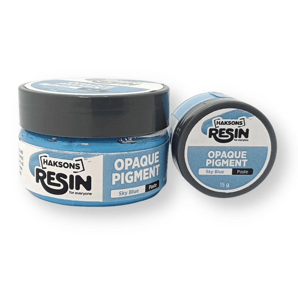 Haksons Opaque Pigment - Sky Blue | for Epoxy Resin - BohriAli.com