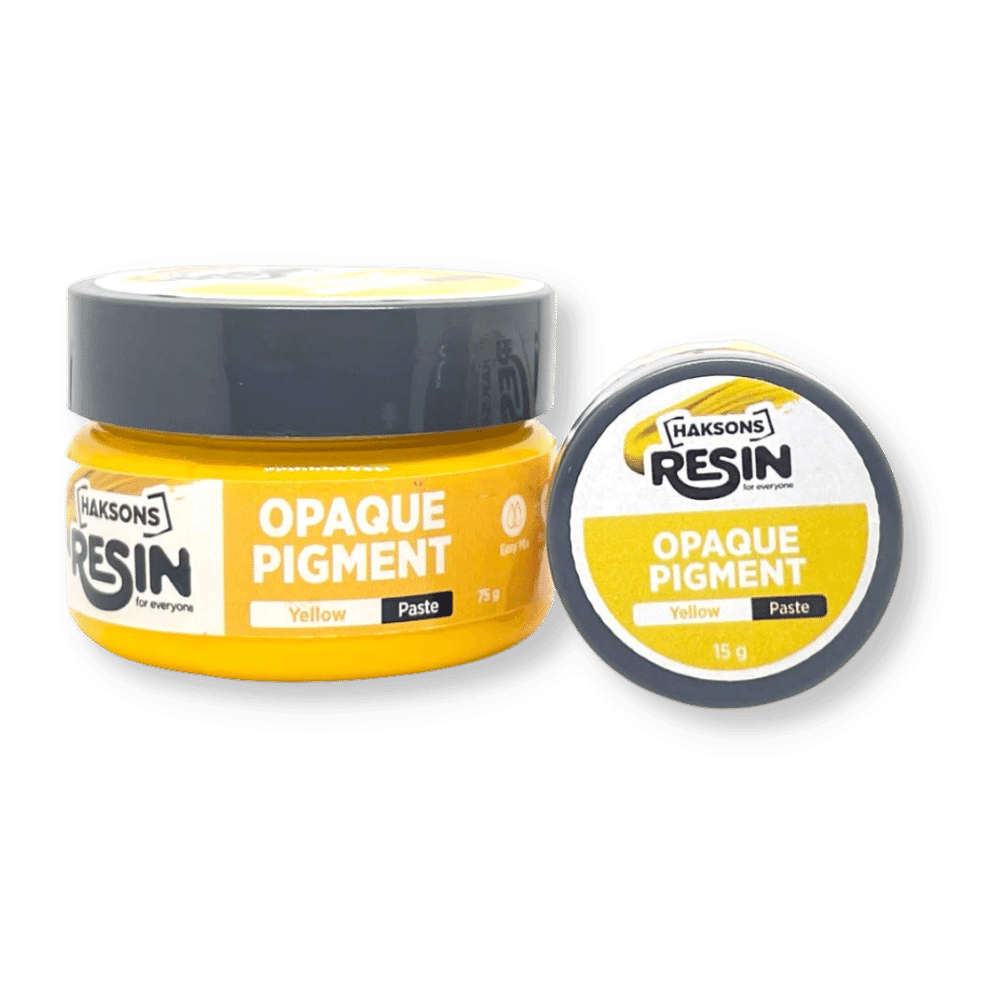Haksons Opaque Pigment - Yellow | for Epoxy Resin - BohriAli.com