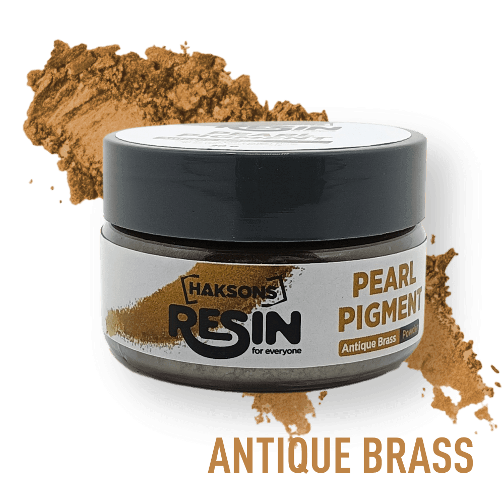 Haksons Pearl Pigments (Mica Powders) - Antique Brass | for Epoxy Resin - BohriAli.com
