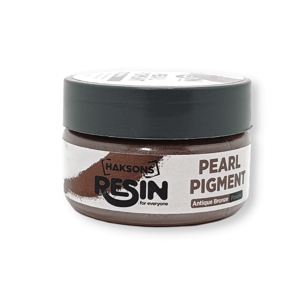 Haksons Pearl Pigments (Mica Powders) - Antique Bronze | for Epoxy Resin - BohriAli.com