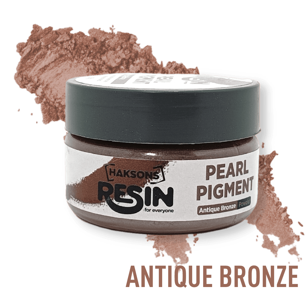 Haksons Pearl Pigments (Mica Powders) - Antique Bronze | for Epoxy Resin - BohriAli.com